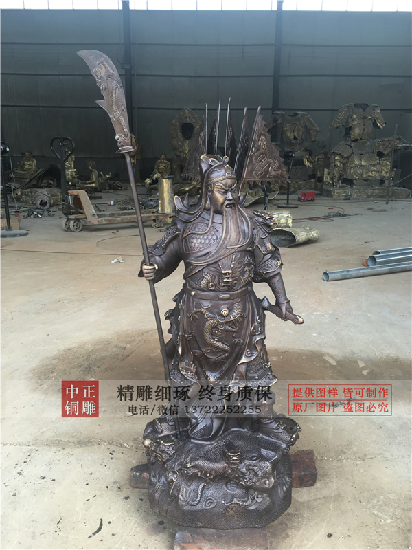 關公韋陀銅雕.jpg 關公韋陀銅雕.jpg